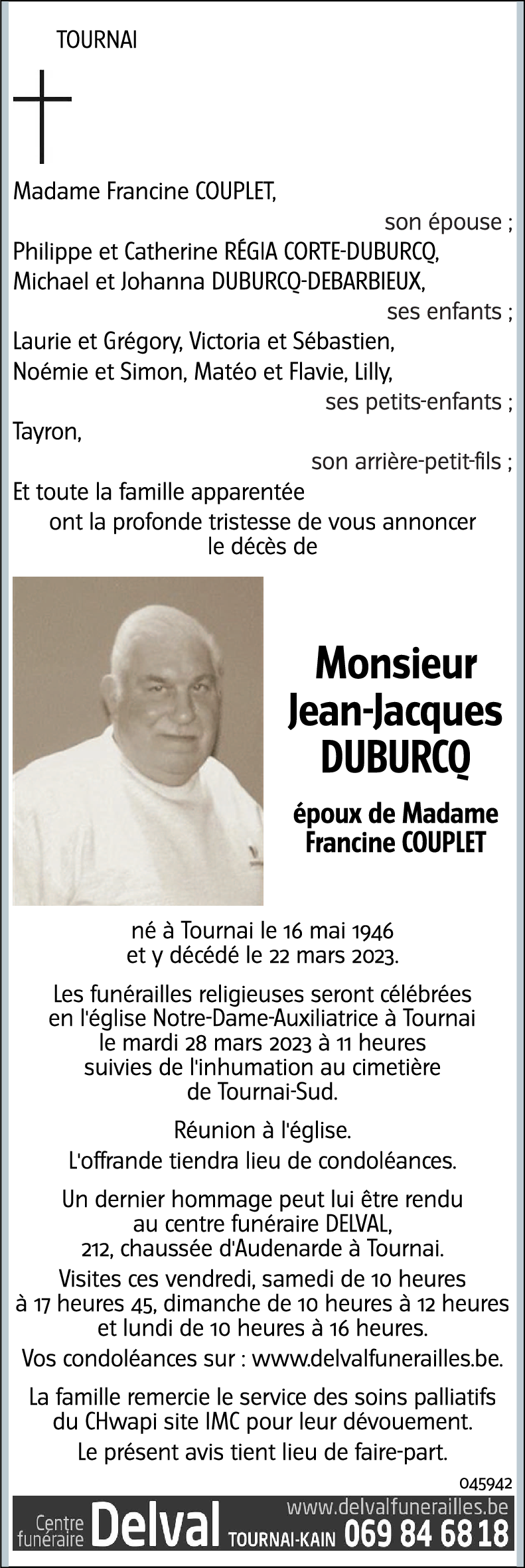 Jean-Jacques DUBURCQ
