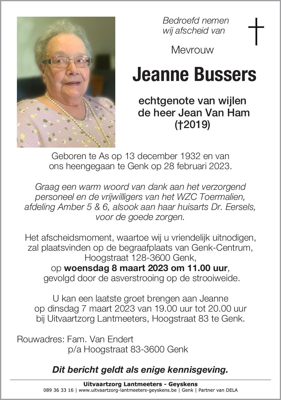 Jeanne Bussers