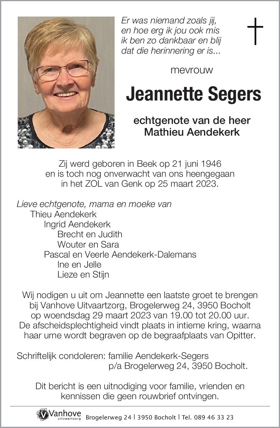 Jeannette Segers