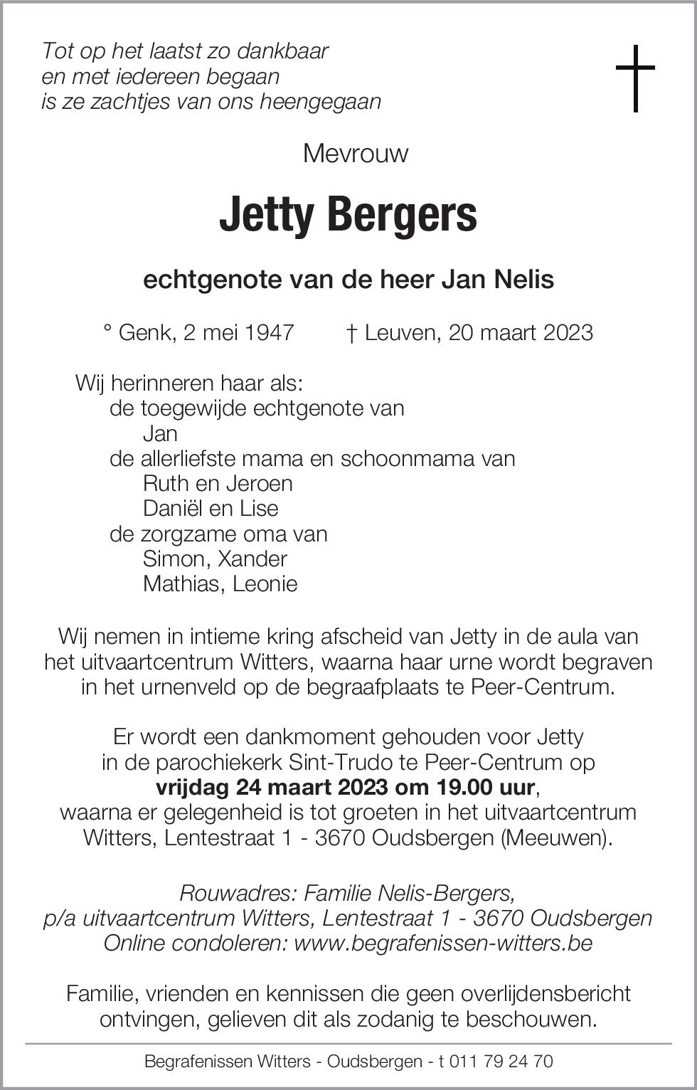 Jetty Bergers