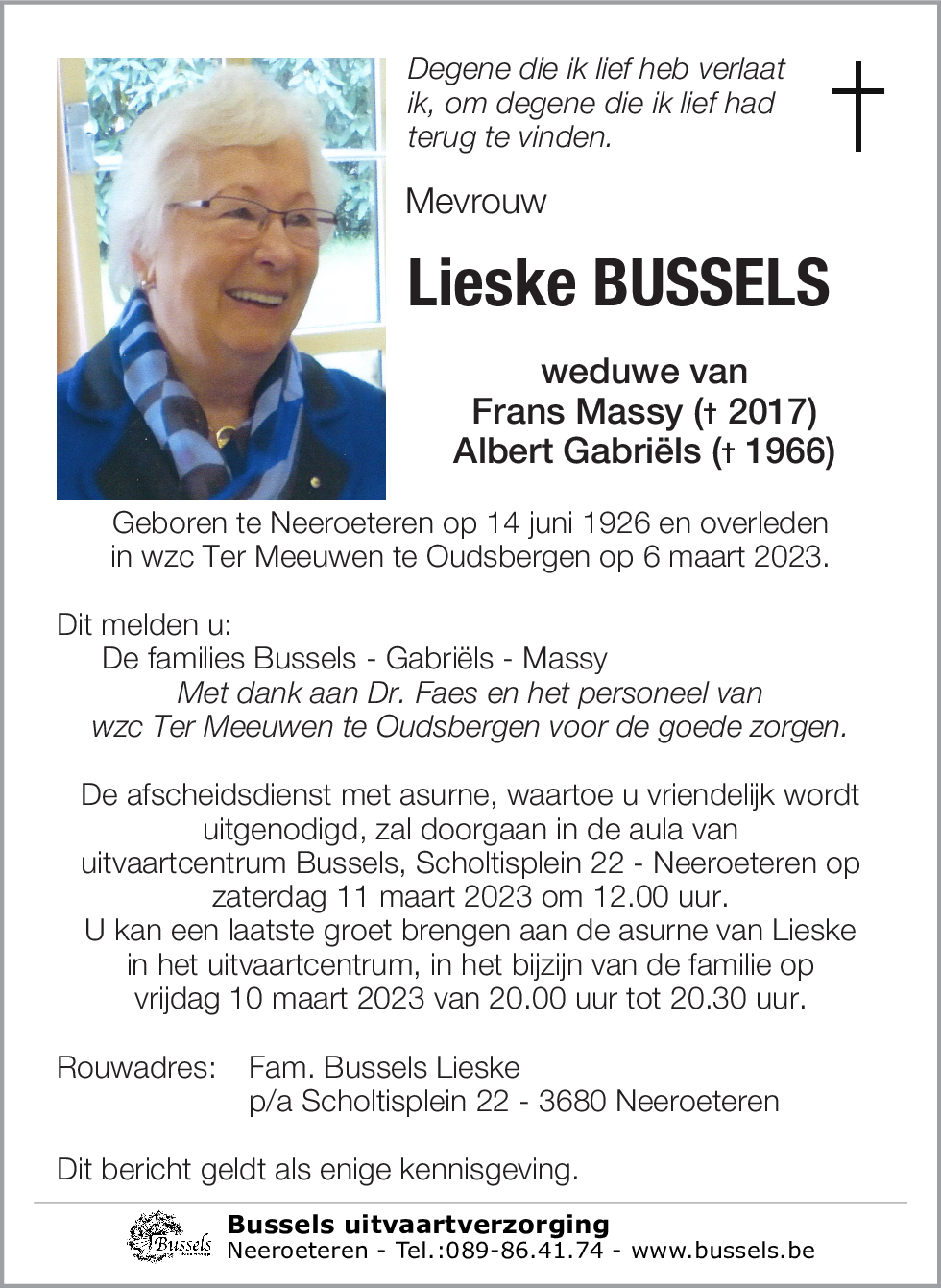 Lieske BUSSELS
