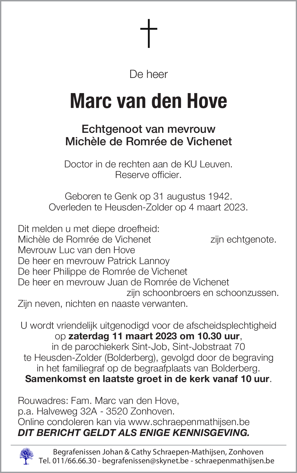 Marc van den Hove