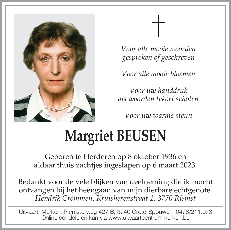 Margriet Beusen