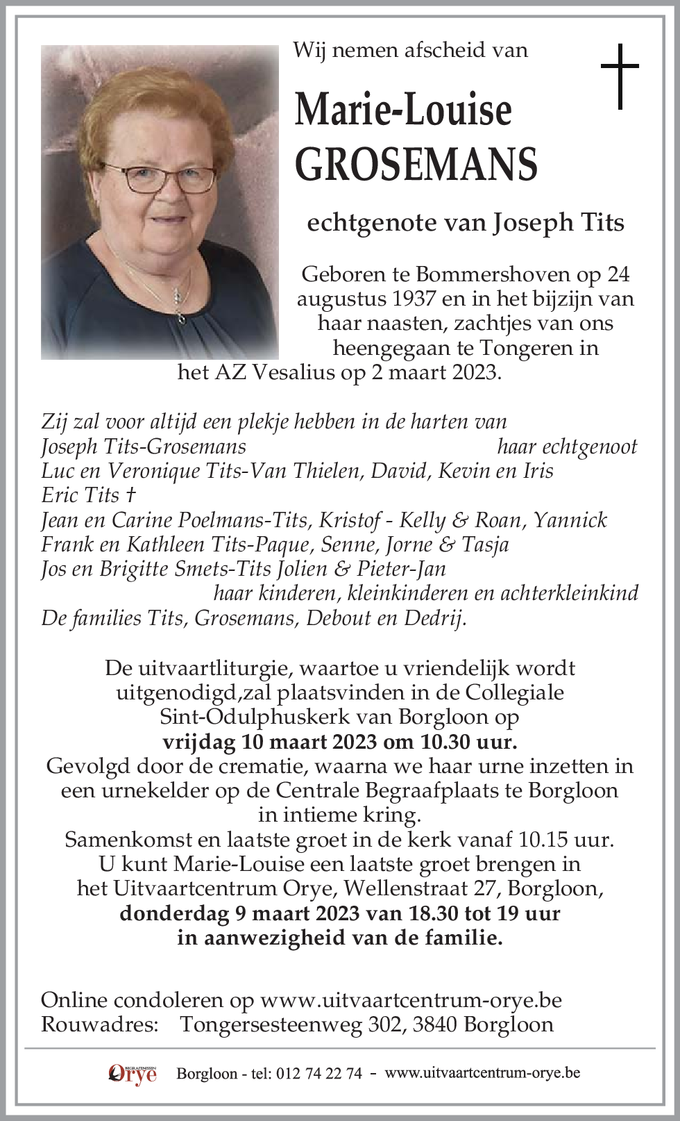 Marie-Louise Grosemans