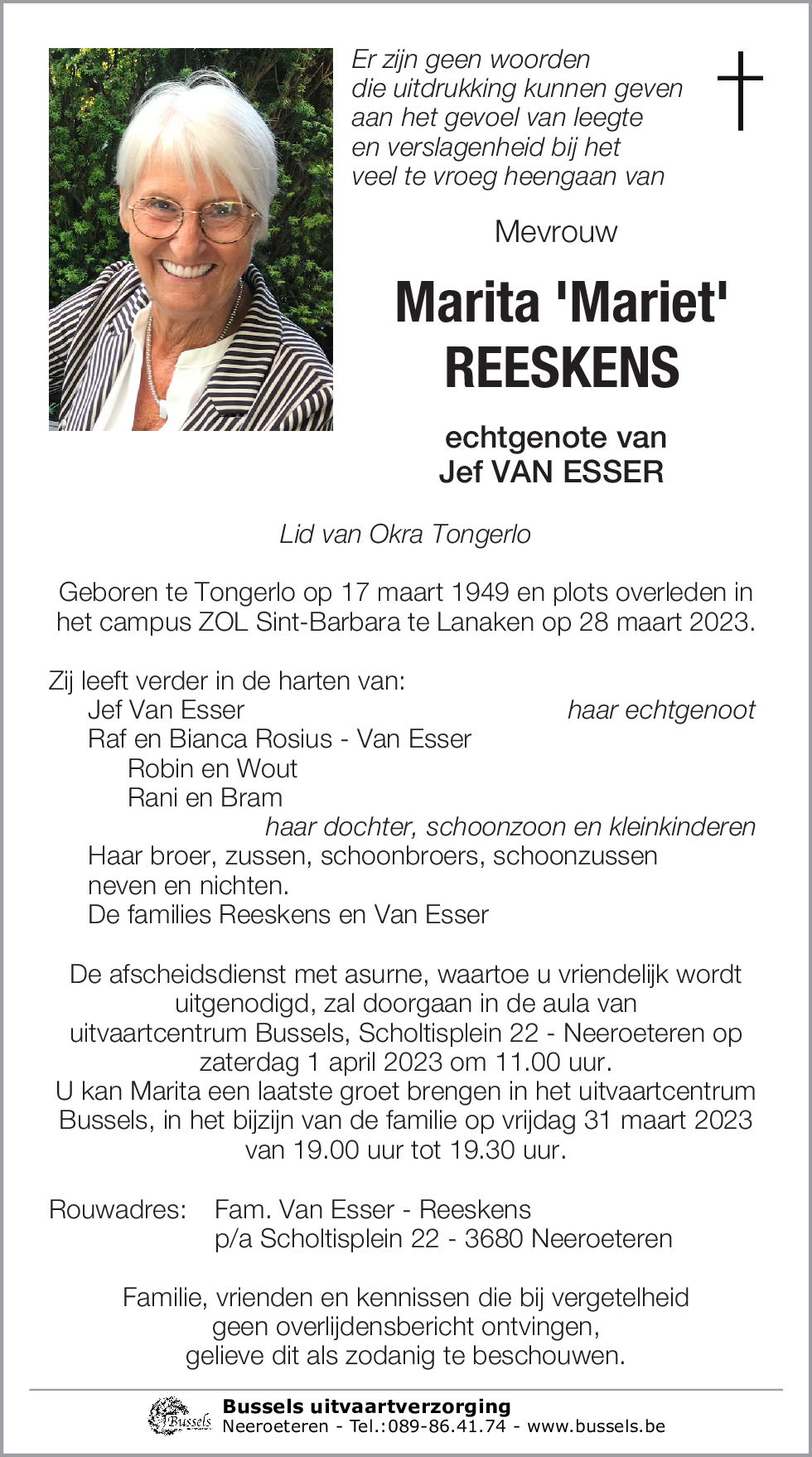 Marita 'Mariet' REESKENS