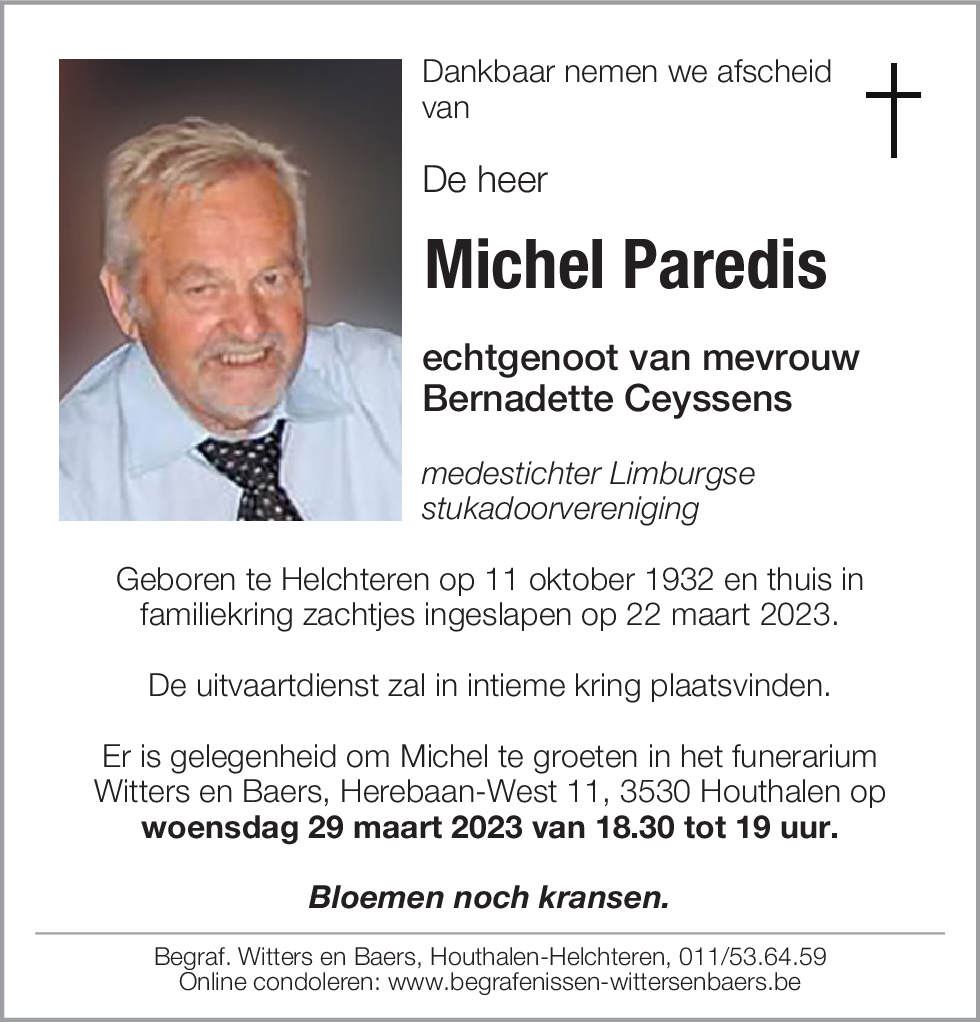 Michel Paredis