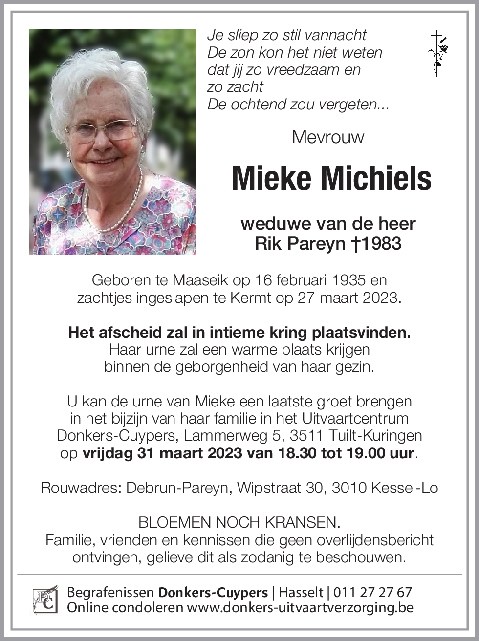 Mieke Michiels