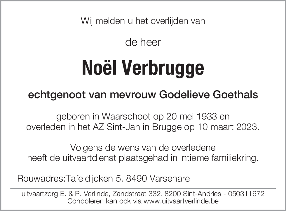 Noël Verbrugge