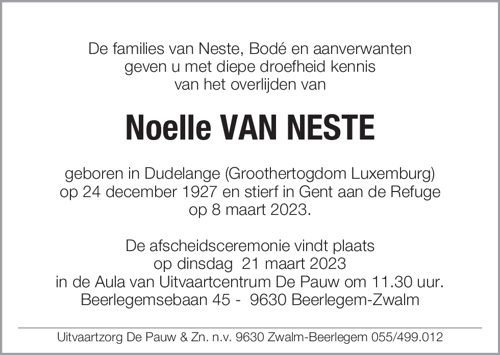 Noelle van Neste