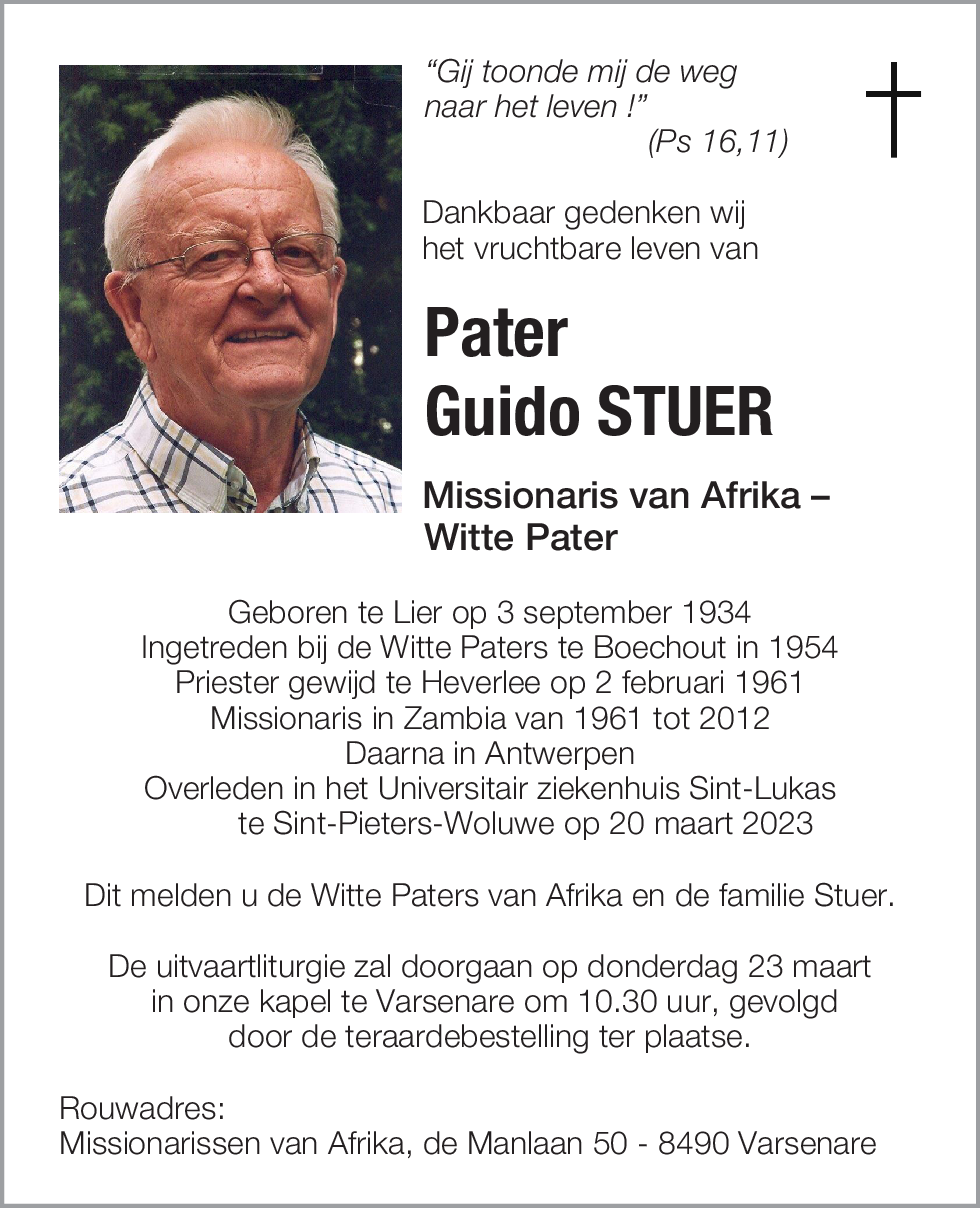 Pater Guido Stuer