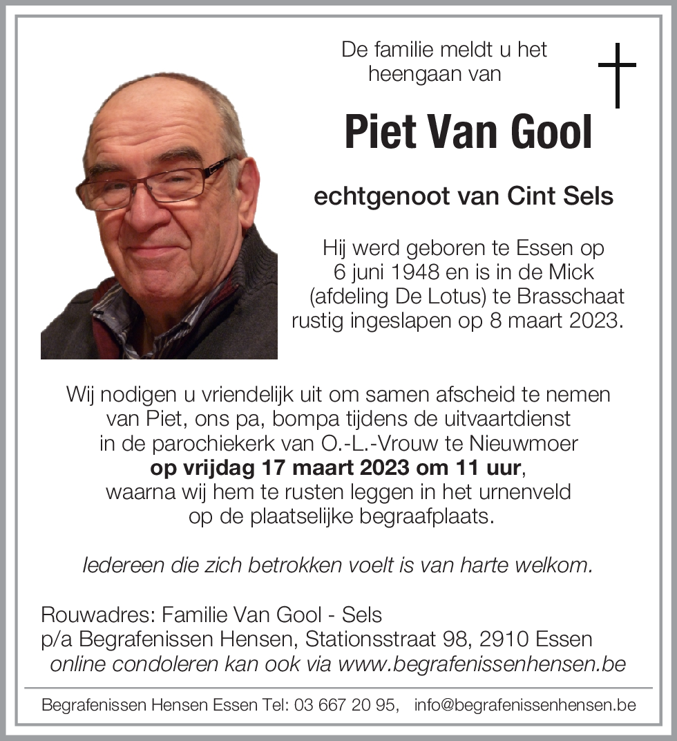 Piet Van Gool