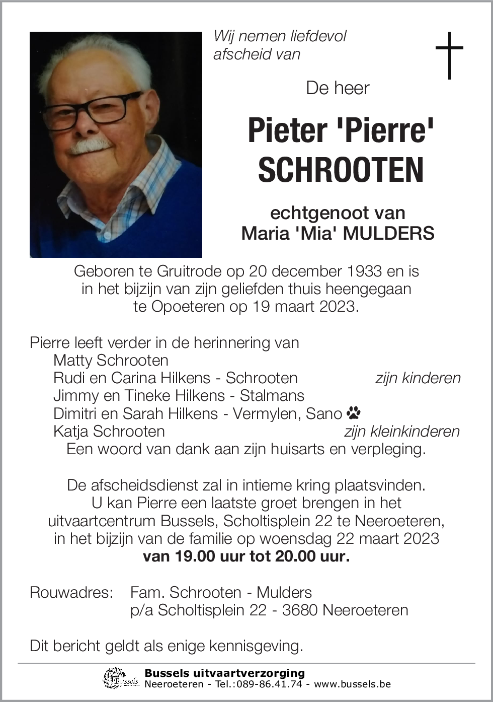 Pieter SCHROOTEN