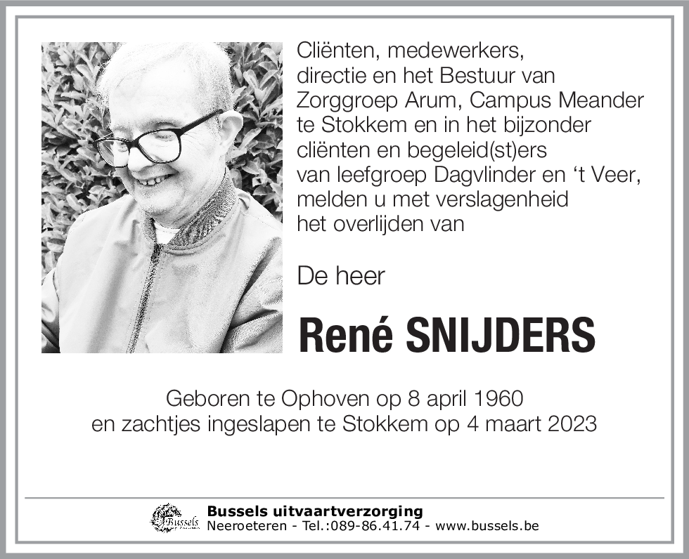 René SNIJDERS