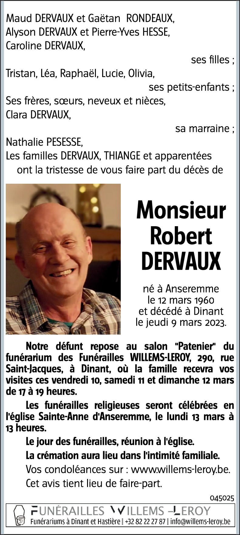 Robert DERVAUX