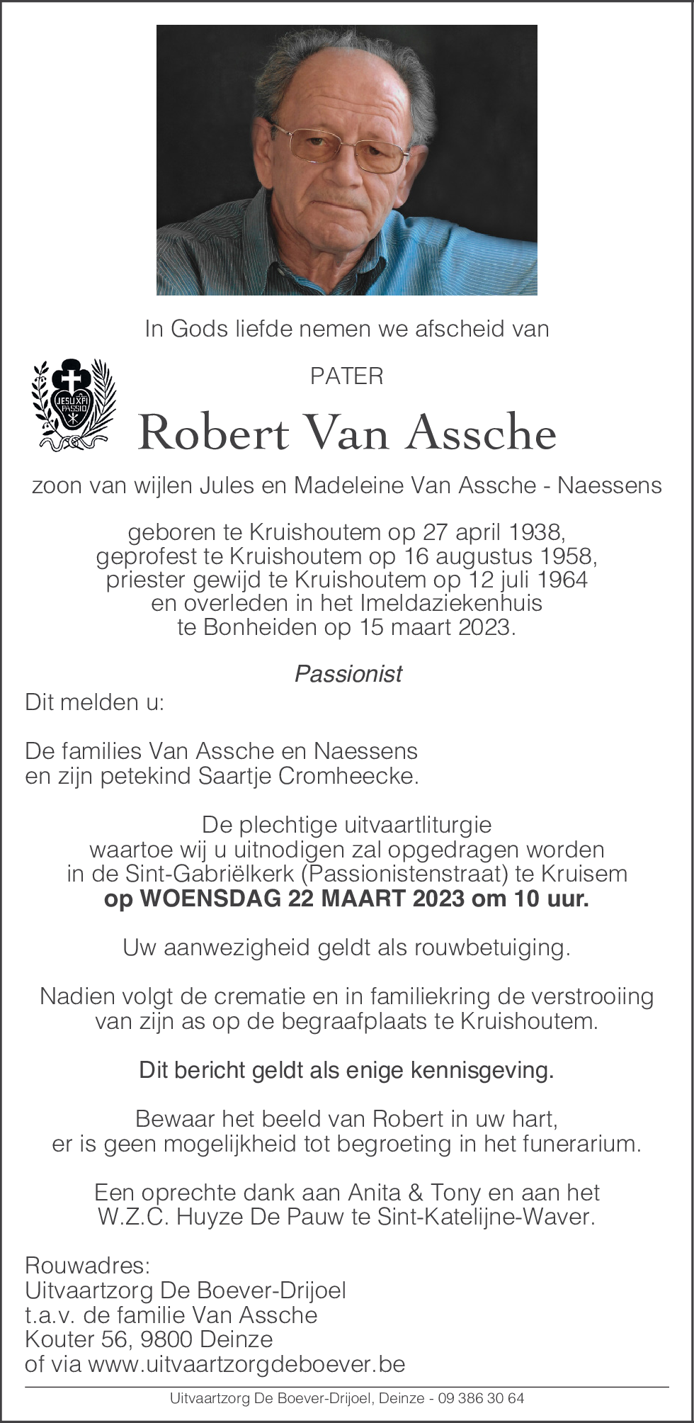 Robert Van Assche