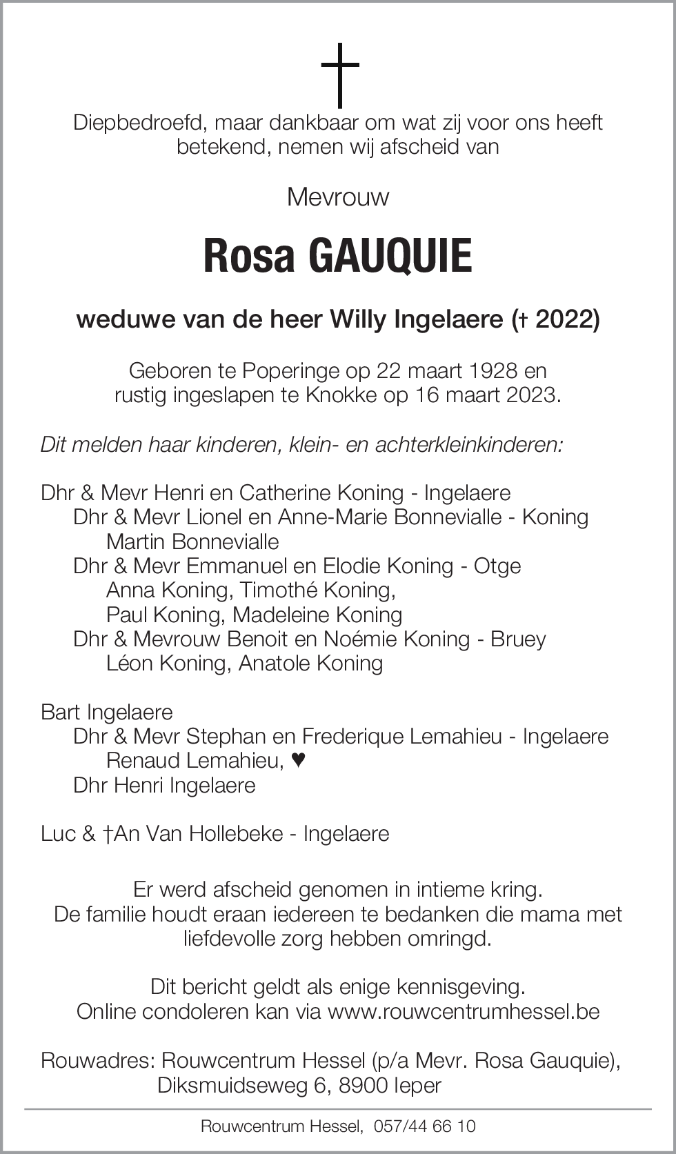 Rosa Gauquie
