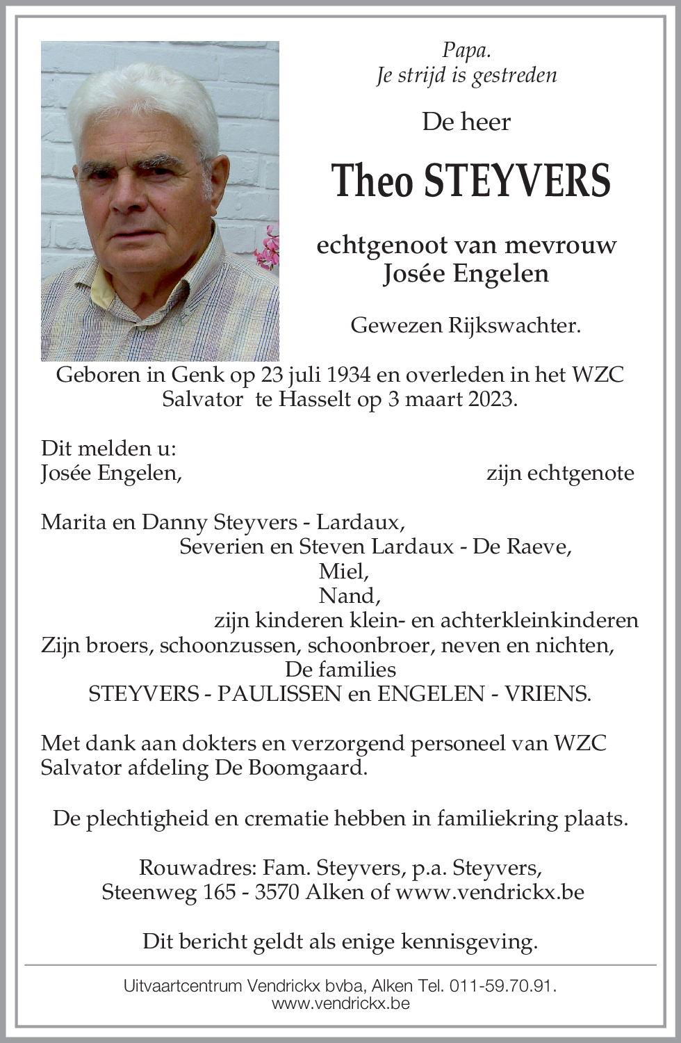Theo Steyvers