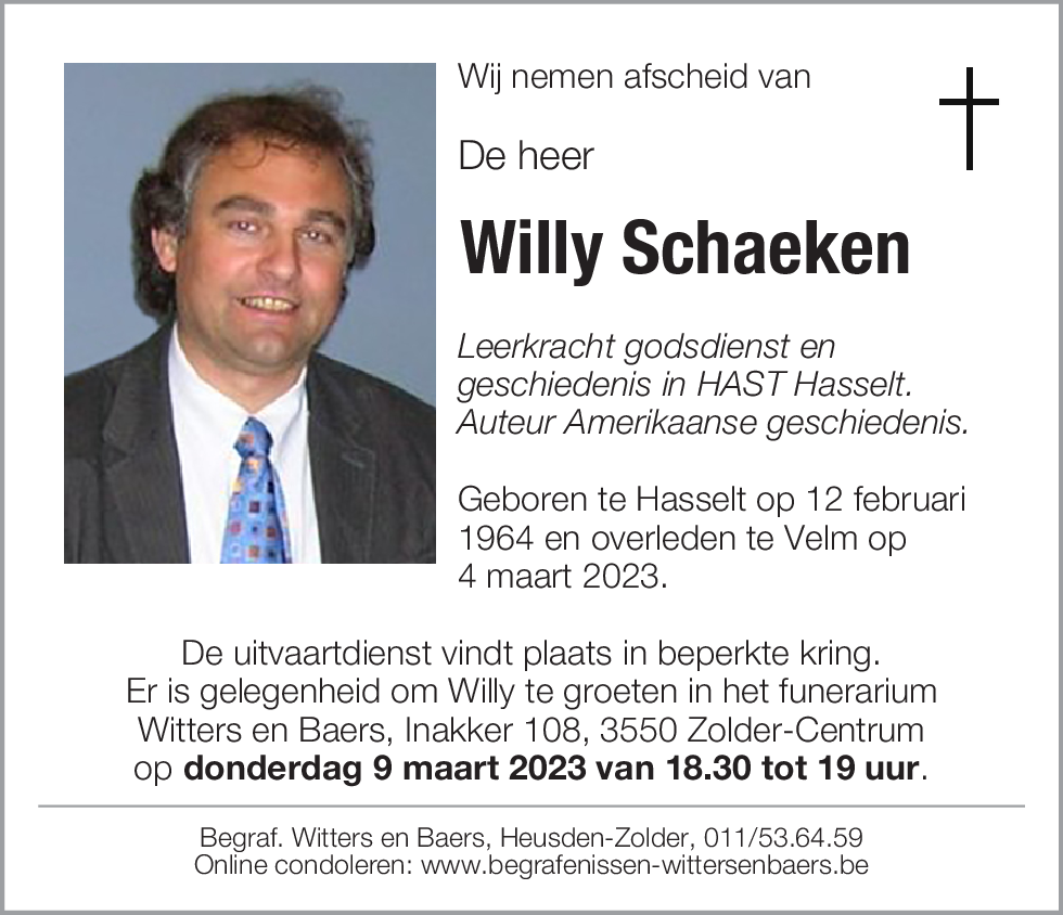Willy Schaeken