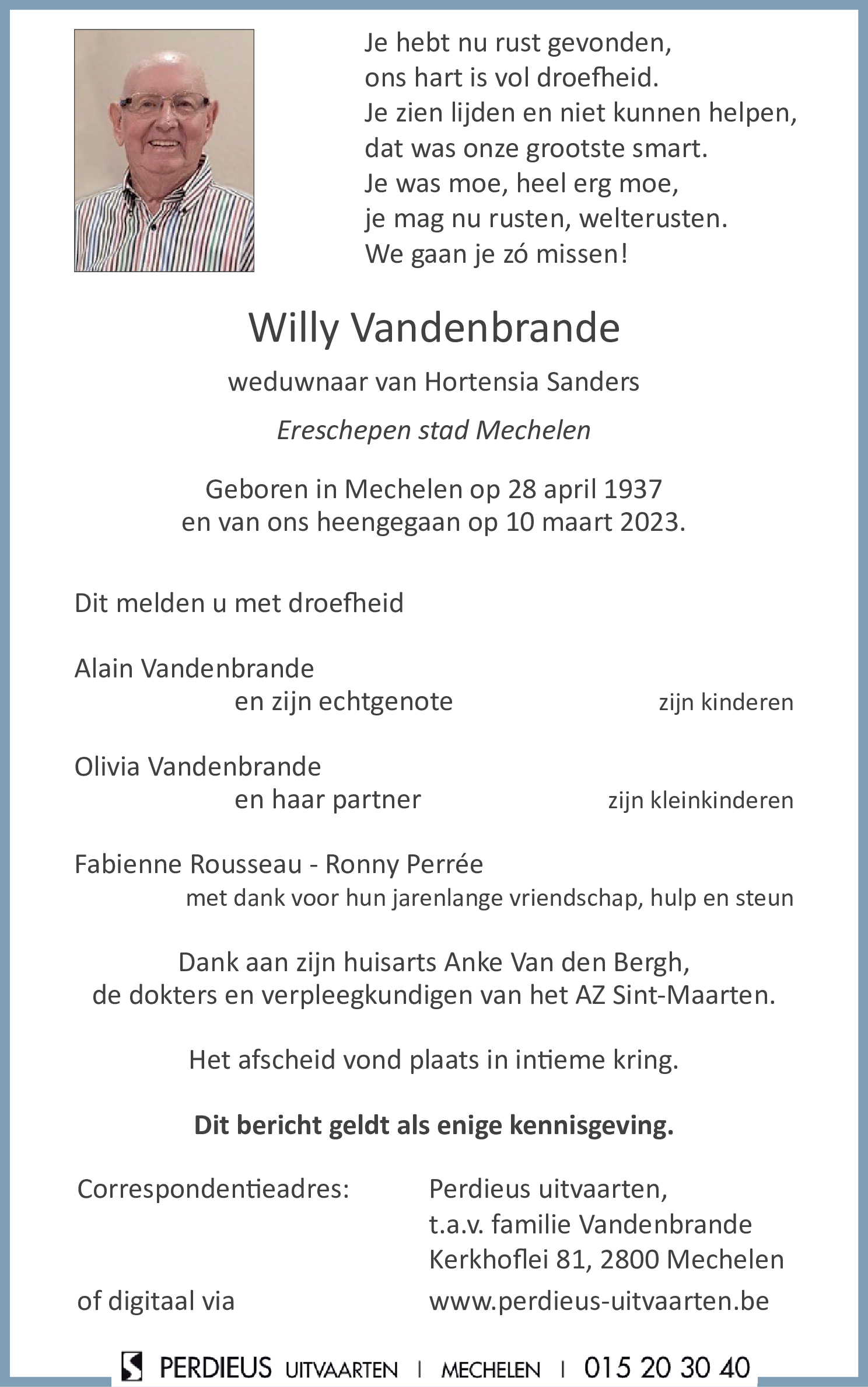 Willy Vandenbrande