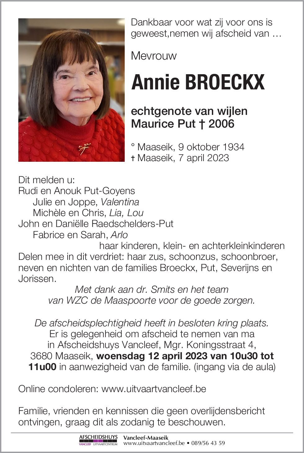 Annie Broeckx