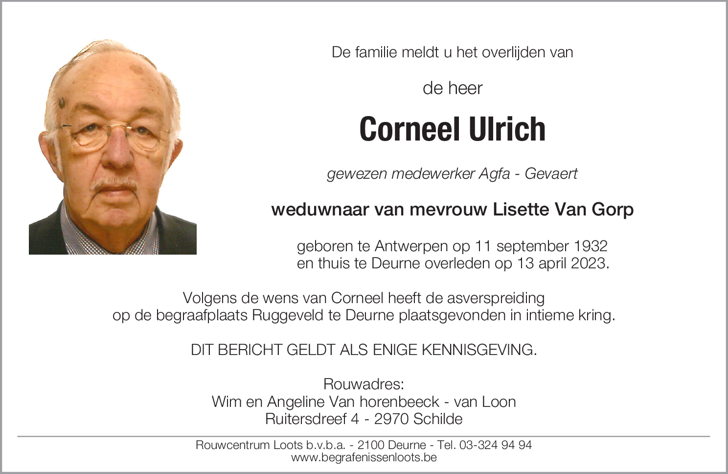 Corneel Ulrich