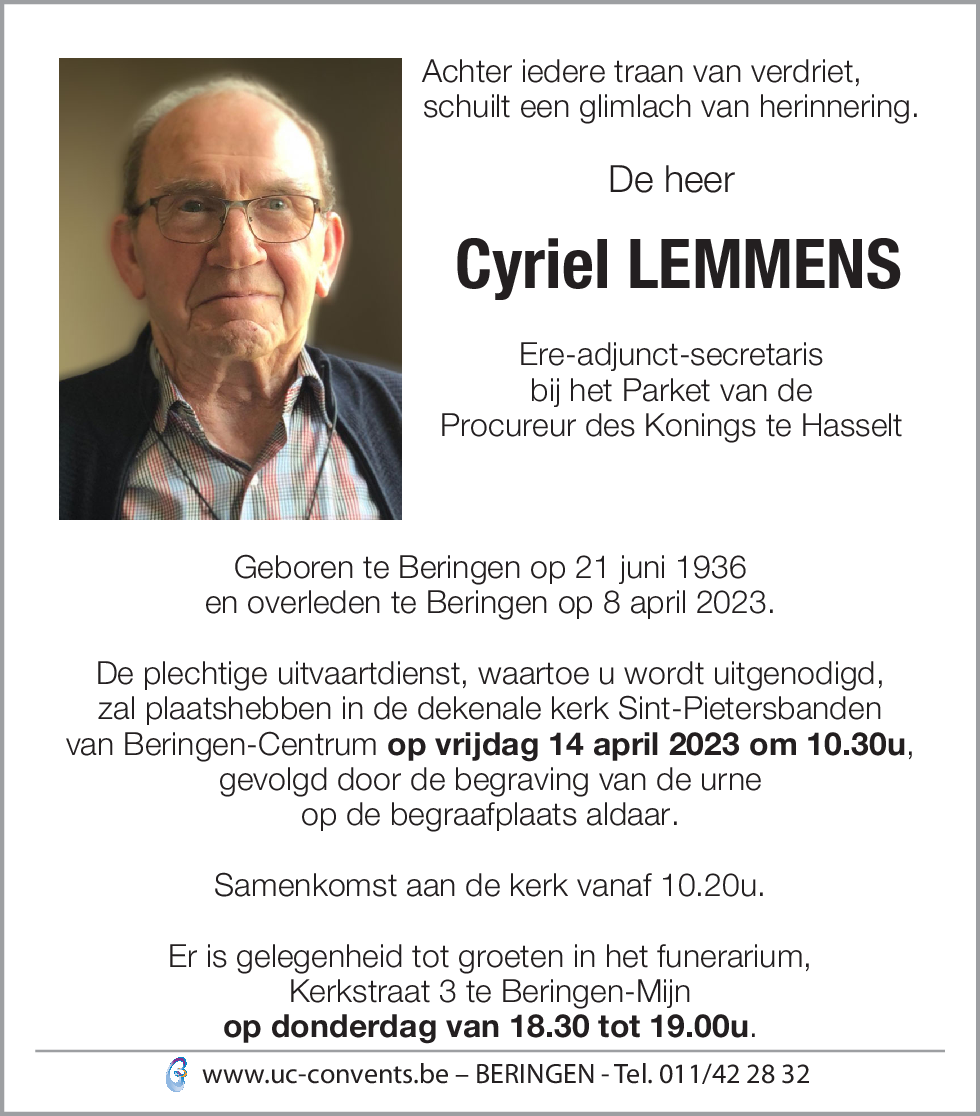 Cyriel Lemmens