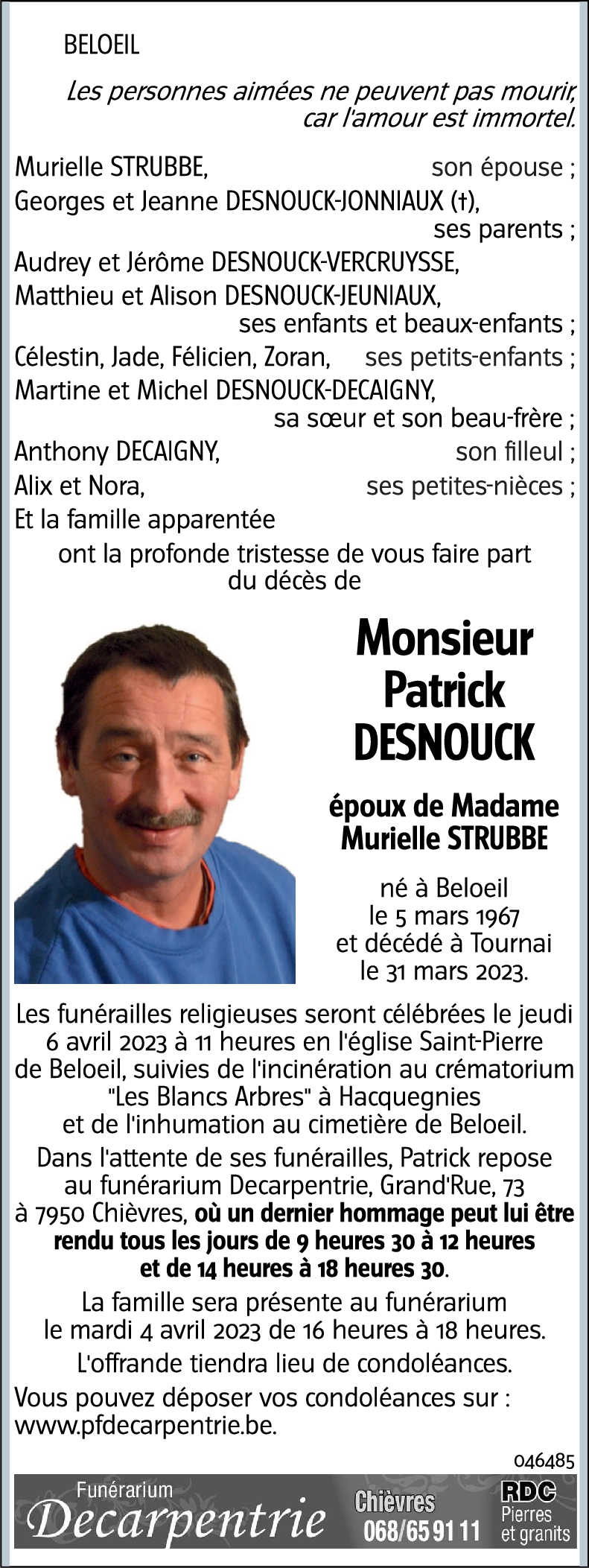 Desnouck Patrick