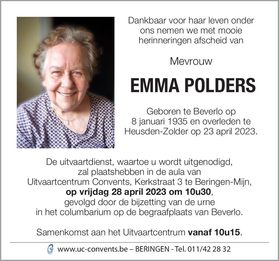 EMMA POLDERS