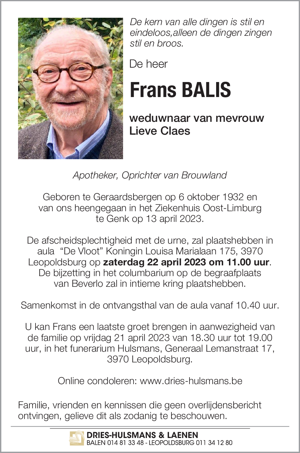 Frans Balis