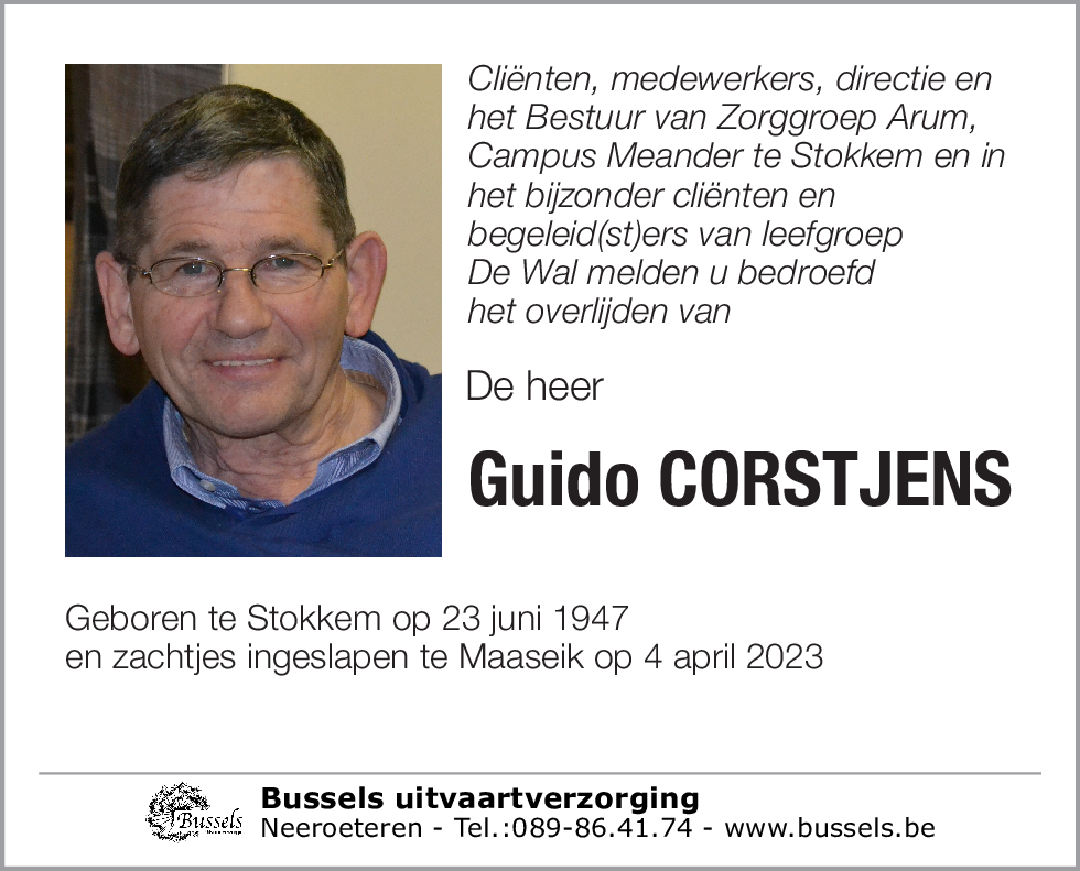 Guido CORSTJENS