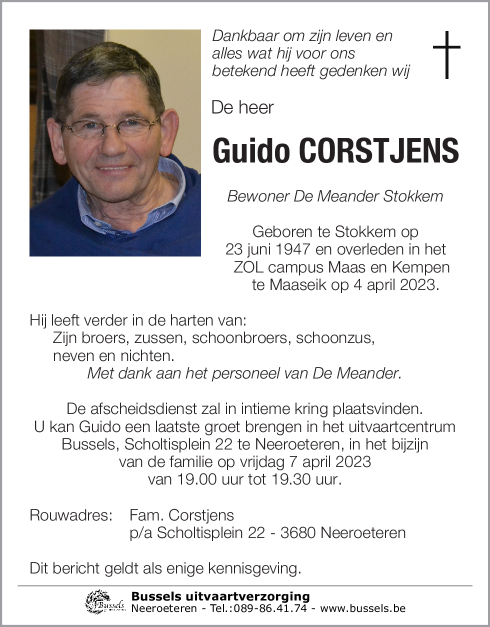 Guido CORSTJENS