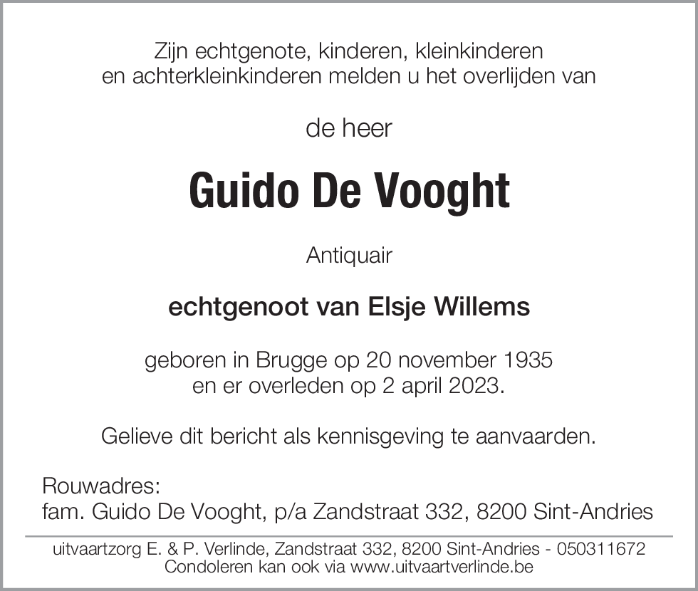 Guido De Vooght