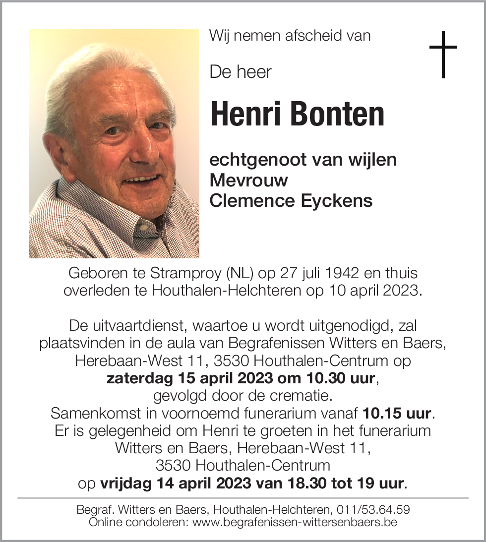 Henri Bonten
