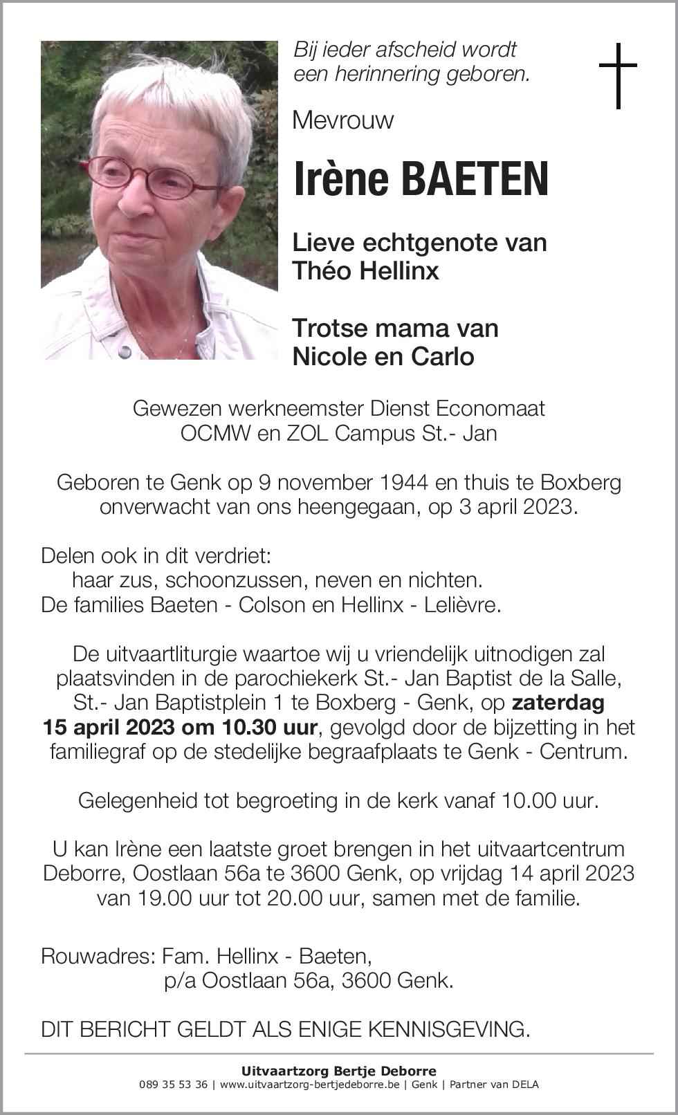 Irène Baeten
