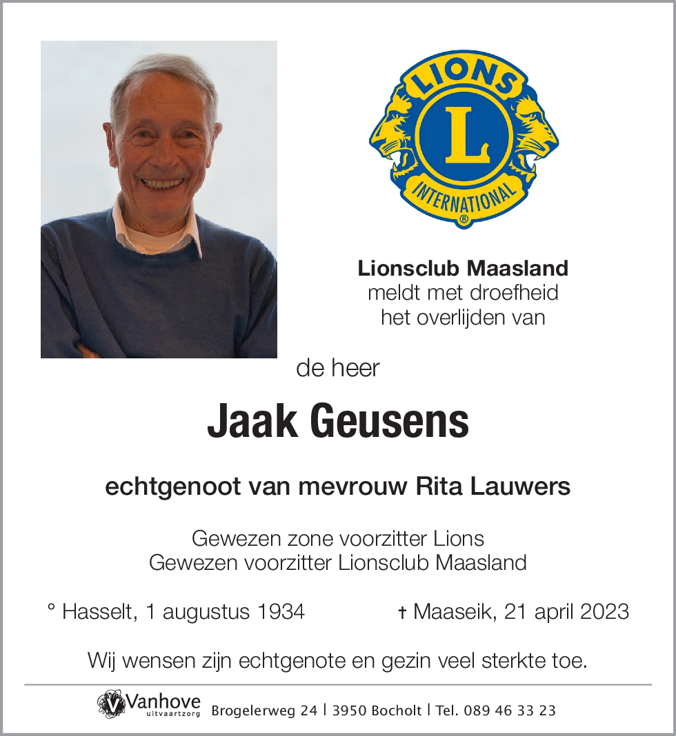 Jaak Geusens