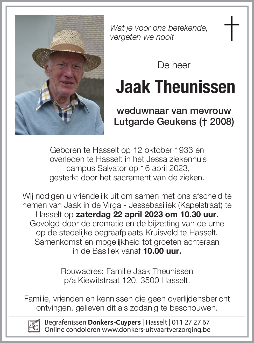 Jaak Theunissen