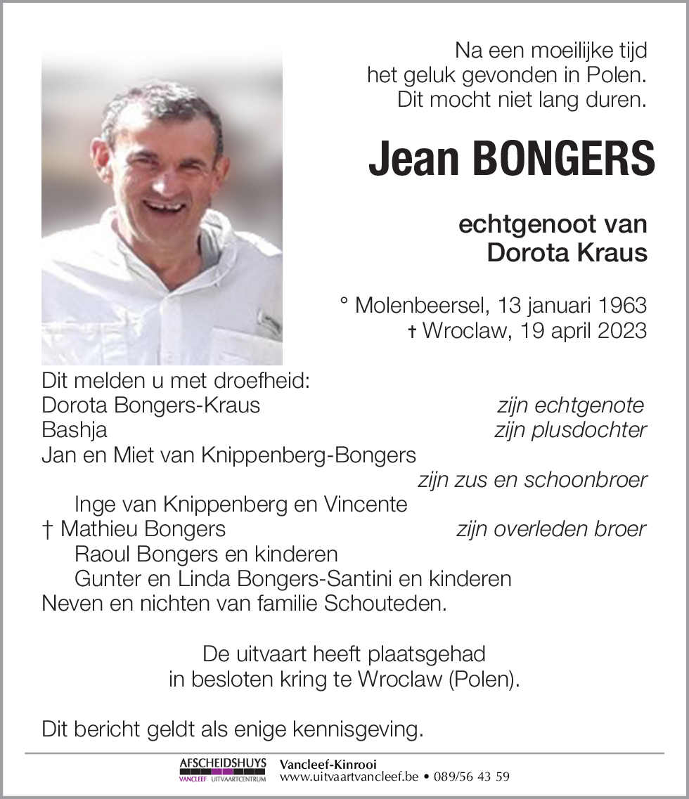 Jean Bongers