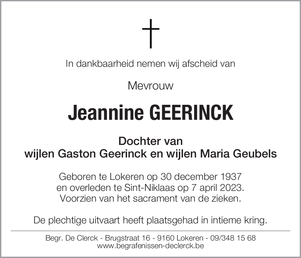 Jeannine Geerinck