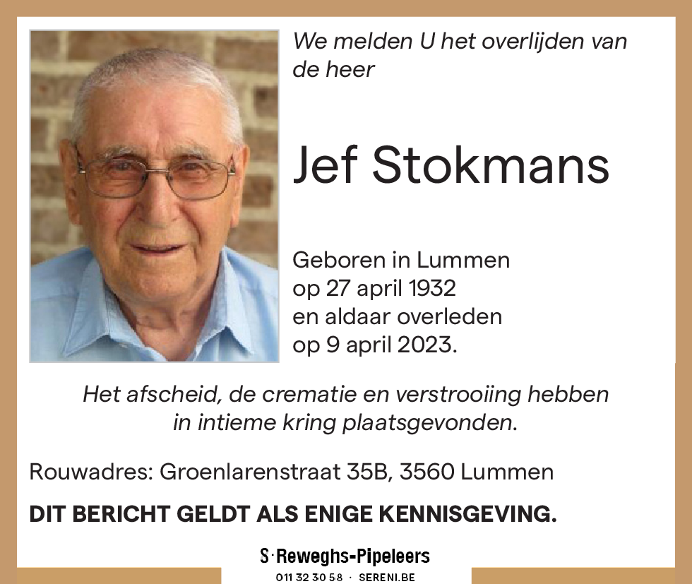 Jef Stokmans