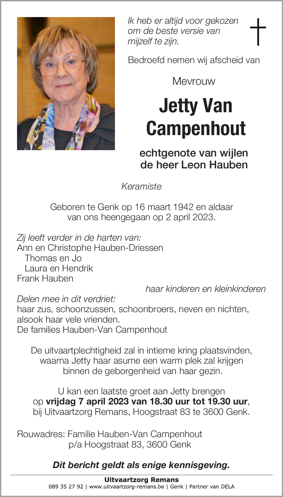 Jetty Van Campenhout