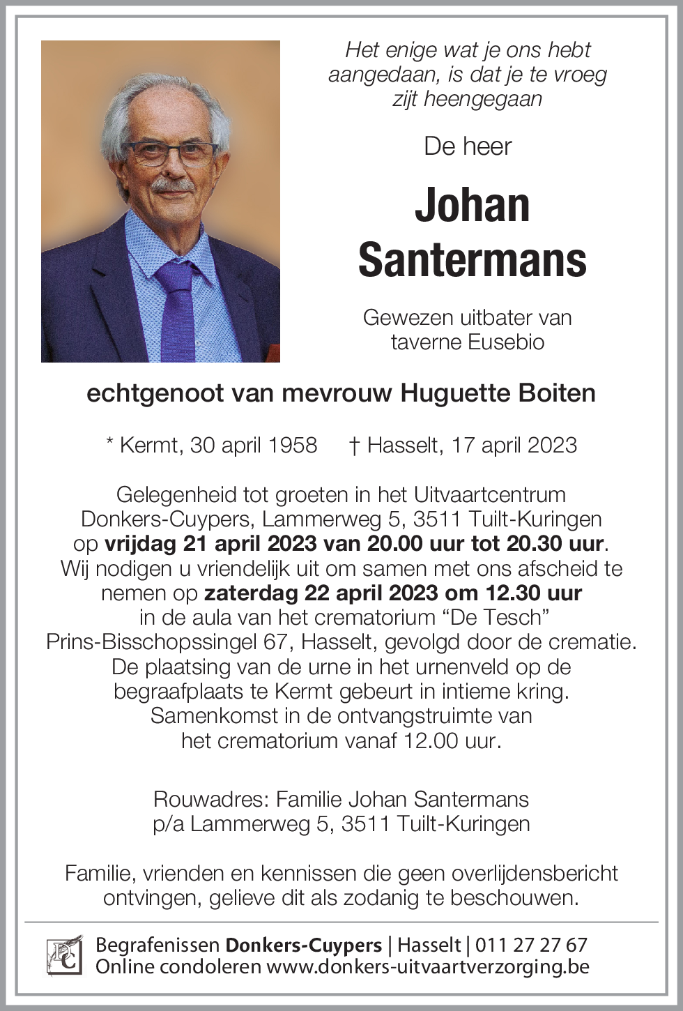 Johan Santermans