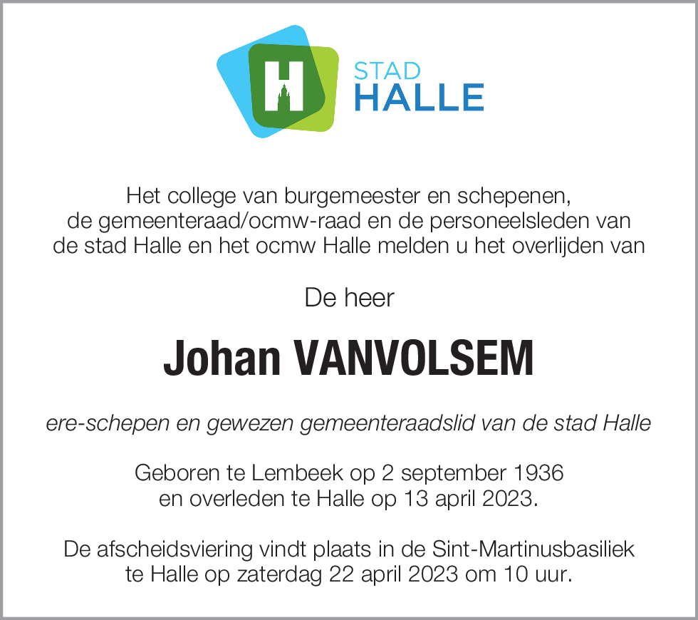 Johan Vanvolsem