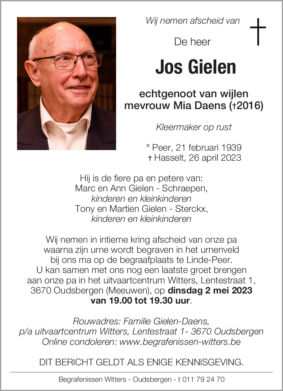 Jos Gielen