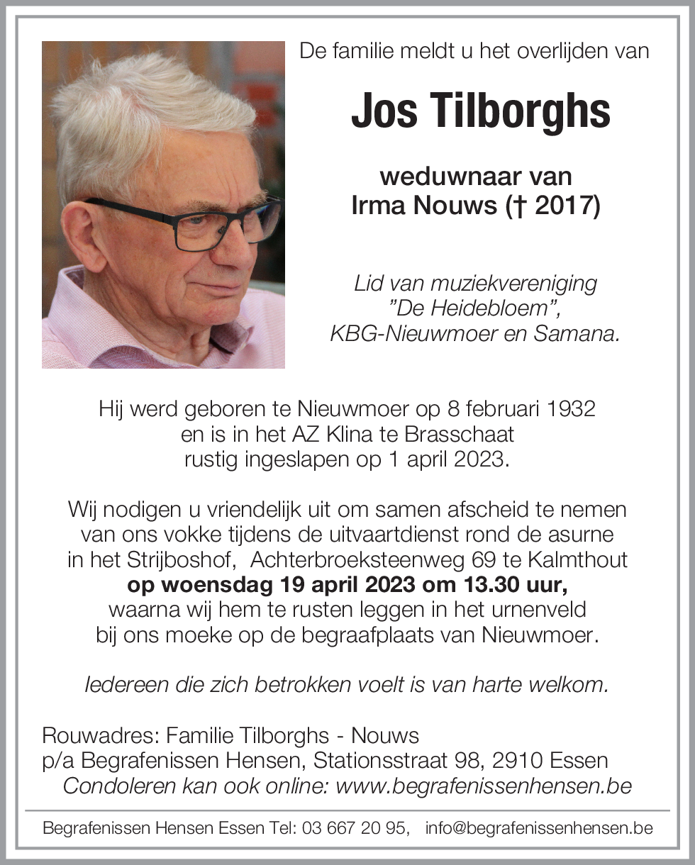 Josephus Tilborghs