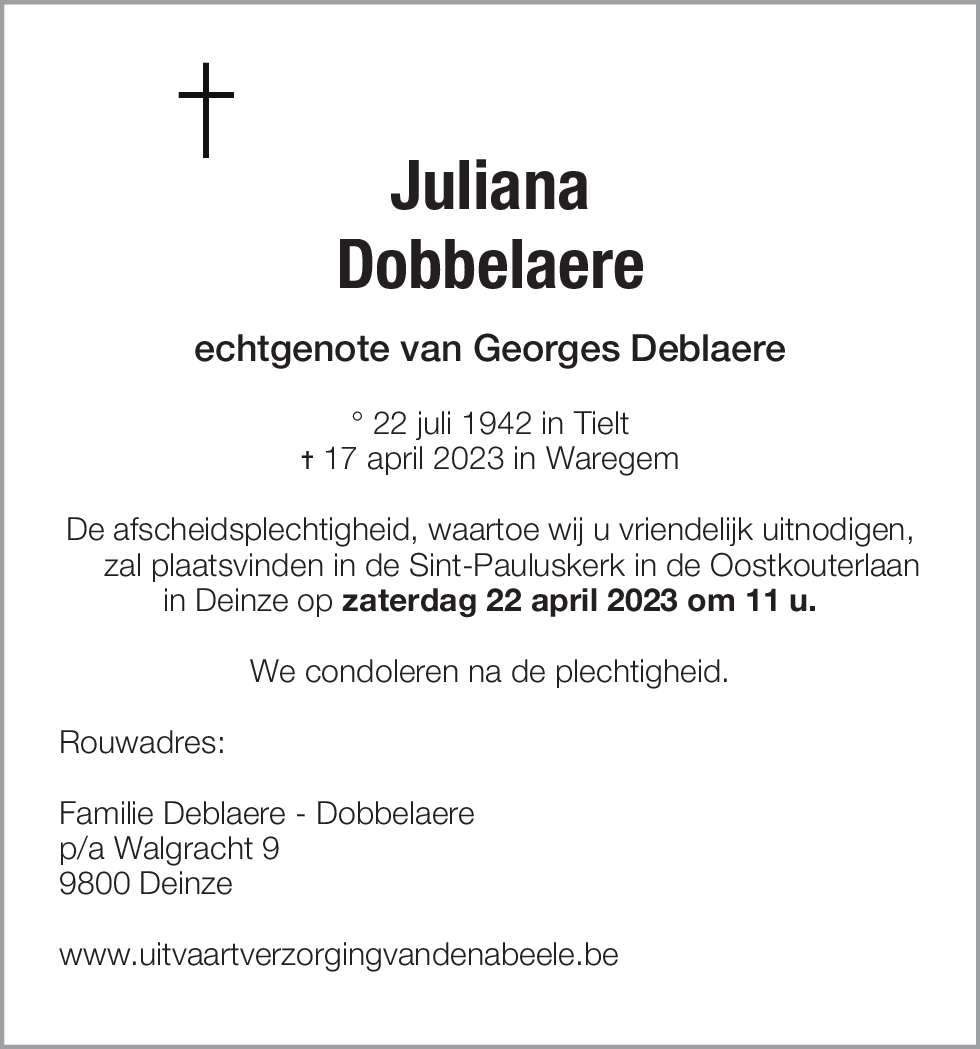 Juliana Dobbelaere