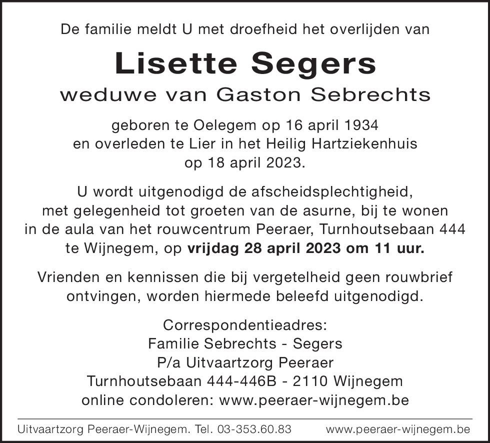 Lisette Segers