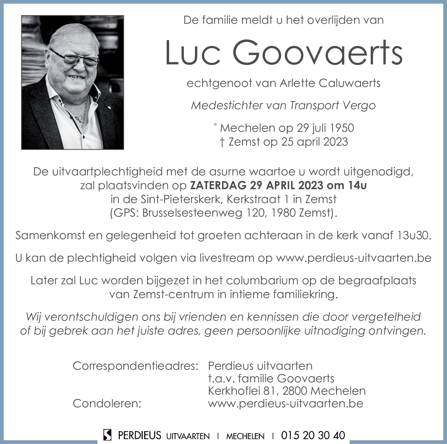 Luc Goovaerts