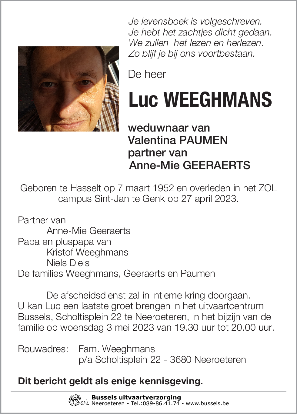 Luc Weeghmans