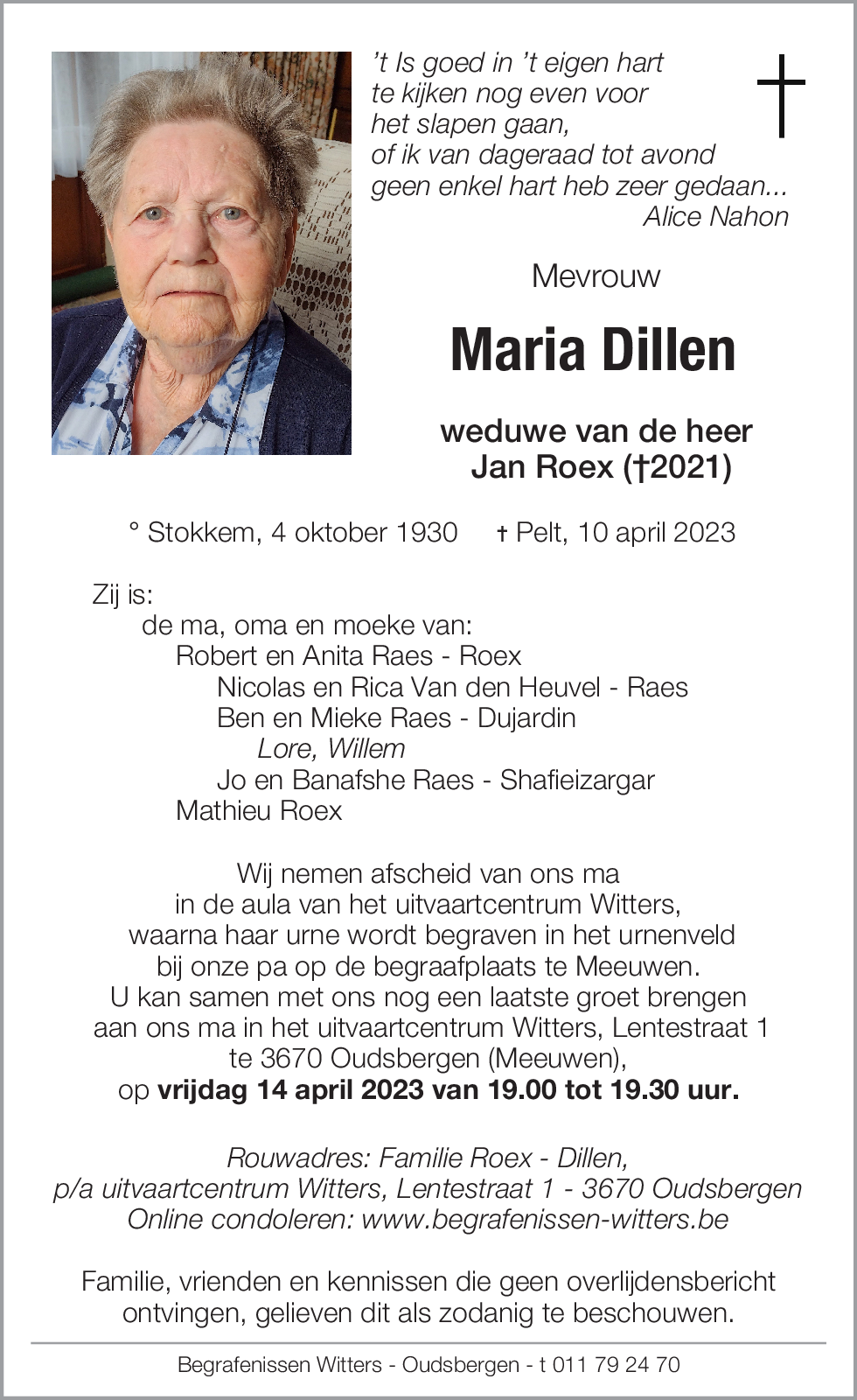 Maria Dillen