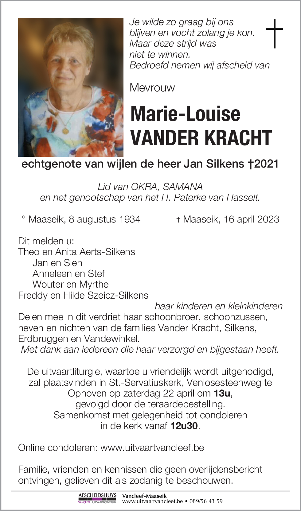 Marie-Louise Vander Kracht